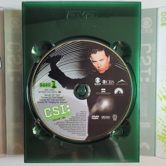CSI:Crime Scene Investigation - The Complete First Season on DVD 2000-2001 - Picture 6 of 11